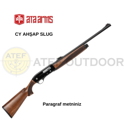 CY AHŞAP SLUG - 1