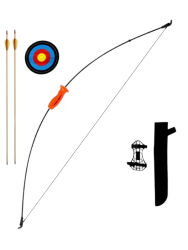 GENÇ KLASİK YAY SETİ RE004B 12 LBS 18'' - 24'' - Ek Archery