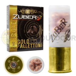 ZUBER 12CAL PALLETTONİ GOLD (9'LU) AV FİŞEĞİ - ZUBER